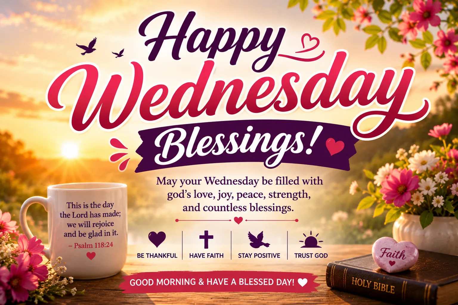 Happy Wednesday Blessings