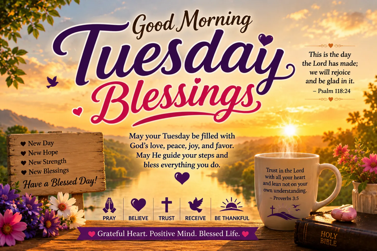 tuesday blessings and prayers
